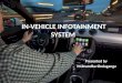 Infotainment system of car