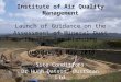 Site Conditions, Dr Hugh Datson, Dustscan Ltd
