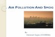 Air pollution and smog