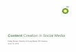Content Creation in Social Media - Kelley Brown [Energy Digital Summit 2014]