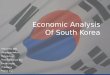 Economic analysis of south korea