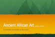 African art   powerpoint 1