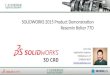 SOLIDWORKS 2015 3D CAD Product Demonstration - Resemin Bolter 77D