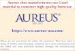 Aureus shoe manufacturers use good material to construct high quality footwear