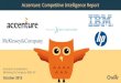 Accenture, IBM, HP, McKinsey | Competitive Intelligence Report
