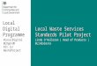 Local Waste Services Standards Pilot Project | Linda O’Halloran | March 2016