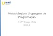 Metodologia e Linguagem de Programação - 2015.2 - Aula 21