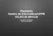 Discurso de Paraninfo - Centro de Informática/UFPE - 2015.2