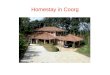 Homestay in coorg