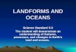 Landforms & oceans lessons