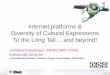 Internet platforms & diversity of cultural expressions