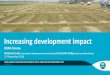 Increasing development impact niarobi nov 2016 final