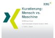 «SOMshare» 1.7.2015: XING «Kuratierung: Mensch vs. Maschine»