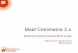 [Srijan Wednesday Webinars]  Meet Commerce 2.X