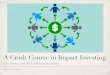 Impact Investing | Jerold E. Novack