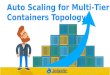 Auto Scaling for Multi-Tier Containers Topology