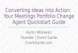 Converting Ideas into Action: Your Meetings Portfolio Change Agent Quickstart Guide