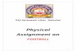 project on football  for phusical education