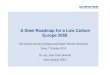 Eurofer Low Carbon Steel Roadmap 2050