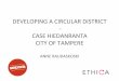 Anne Raudaskoski - Developing a Circular District Case Hiedanranta - Mindtrek 2016