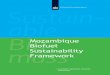 Mozambique Biofuel Sustainability Framework
