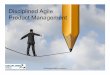 Disciplined agile product management