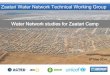 Water Network studies for Zaatari Camp