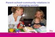 Frederik Smit & Geert Driessen (2005) Parent school community relations in a changing society