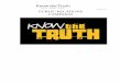 KnowTheTruth PublicRelations Plan