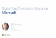 Digital transformation & Education
