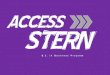Access Stern 2016 - Undergraduate Advising
