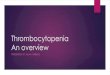 CME thrombocytopenia