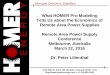 Peter Lilienthal - HOMER Energy - What HOMER Modeling tells us about the economics of remote area power supplies