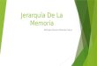 Jerarquía de la memoria (1)