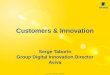 Serge Taborin, Aviva: Exploring why and how innovation starts and ends with the customer @ ad:tech 2016