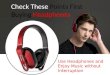 Check these points first buying headphones