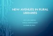 New Avenues in Rural Libraries