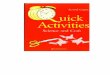 QUICK ACTIVITIES - Arvind Gupta