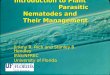 Plant Parasitic Nematodes and