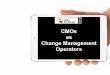 CMO Exchange - CMOs as Change Management Operators panel - January 27 2013