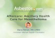 Ancillary Health Care for Mesothelioma | Online Support Group