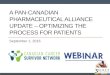 A pan-Canadian Pharmaceutical Alliance (pCPA) Update – Optimizing the Process for Patients