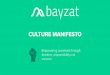 The bayzat company culture manifesto   v3