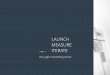 Launch, Measure, Iterate