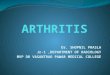 Radiological evaluation of  Arthritis