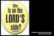 Church Sermon: Who Is On The Lord's Side?