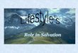 Lifestyle's role in salvation (1)