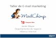 Taller Email Marketing por Javier Mayor en CW16