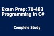 70-483 Programming in C# Complete Study