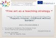 Art as a teaching strategy in Romania KA2